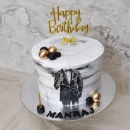 The Gentlemen Cake