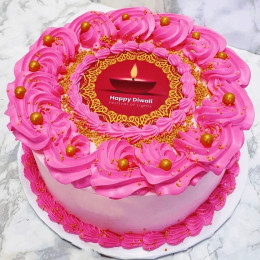Gulab Glow Cake
