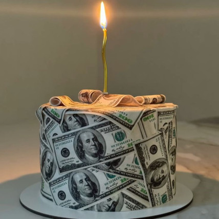 Dollar Hi Dollar Cake