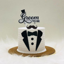 Gentle Tuccedo Cake