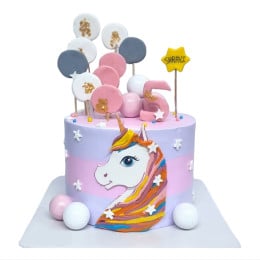 I Love Unicorn Cake