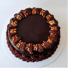 Choco Walnut Twist Cake