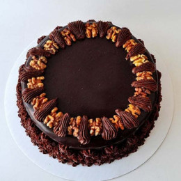 Chocolate Walnut Cake