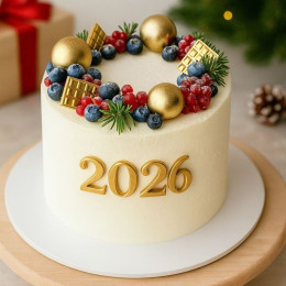 Golden Horizon Cake