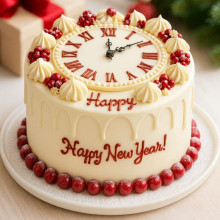 Welcome New Year Cake