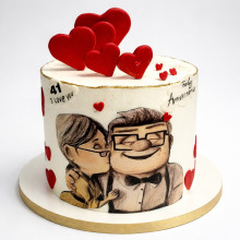 Love Birds Delight Cake