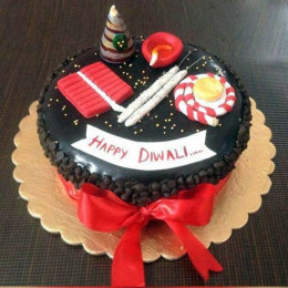 Diwali Cracker Cake