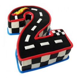 Racing Track Cake