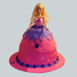 Royal Barbie Cake