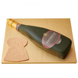 Prosecco Fondant Cake