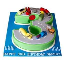 Cars Birthday Cake