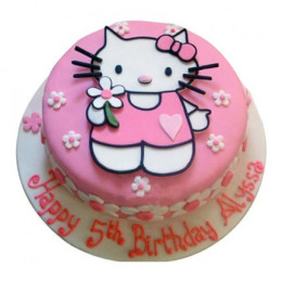 Hello Kitty Birthday Cake