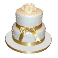 Special 2 Tier Anniversary Cake