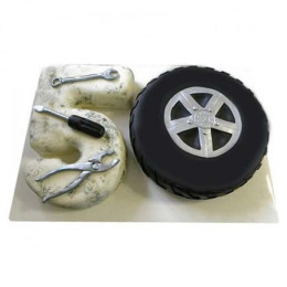 Auto Lover Fondant Cake