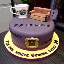 Friends Forever Cake