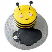 Bumble Bee Fondant Cake