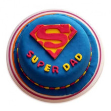 Super Dad Designer Cake