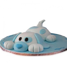 Blue Dog Cake