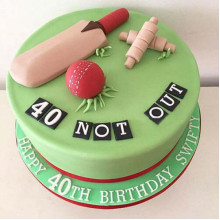 Not Out Cake