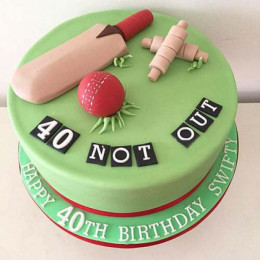 Not Out Cake