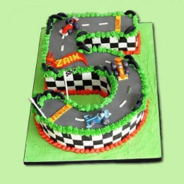 Racing Car Cake