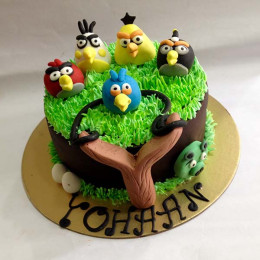 Colourful Angry Birds