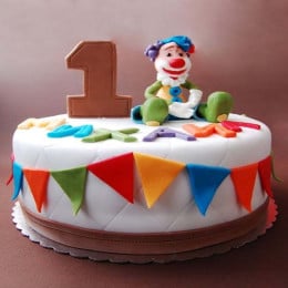 Clown Carnival Cake