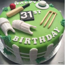 Cricket Fever Cake