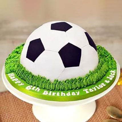 Mouth Watering Football Cake