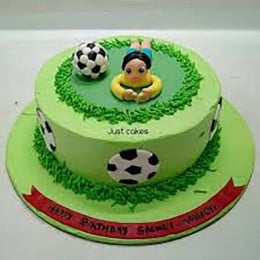 Football Player Cake