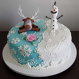 Olaf & Sven Cake