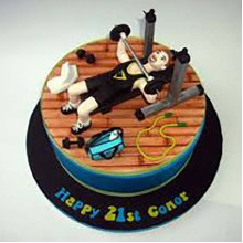 Fitness Enthusiast Cake