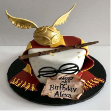 Harry Potter Magic Wand Cake