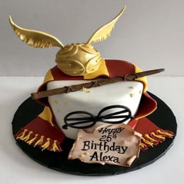 Harry Potter Magic Wand Cake