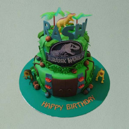 Jurassic World Cake