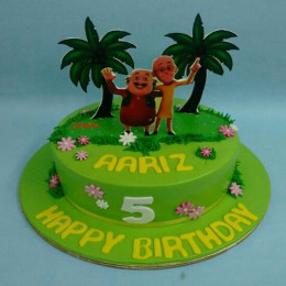 Motu Patlu Beach Cake