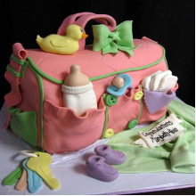 Baby Kit Cake