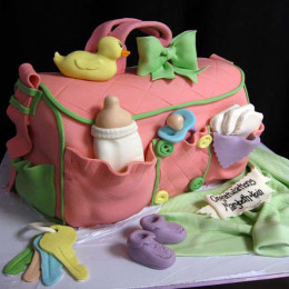 Baby Kit Cake