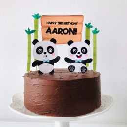 Adorable Panda Cake