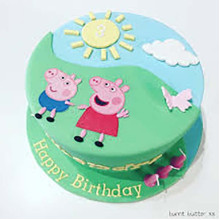 Peppa & George Cake