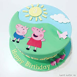 Peppa & George Cake