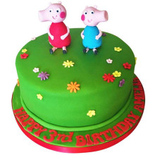 George & Peppa Pig Cake