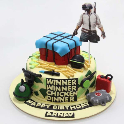 Winner Winner Chicken Dinner Pubg Cake