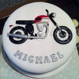 Bike Love Cake