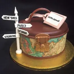 Bon Voyage Cake