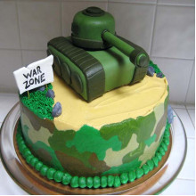 Finally Guns Down Cake