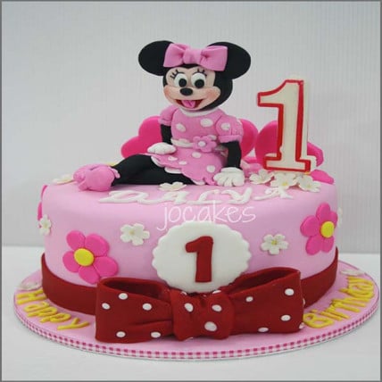 Joyful Minnie Cake