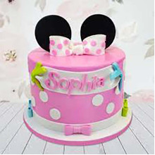 Love For Minnie Cake