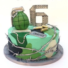 Military Treat Cake