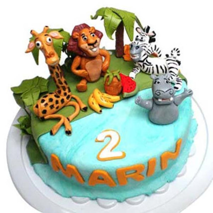 The Jungle Mania Cake